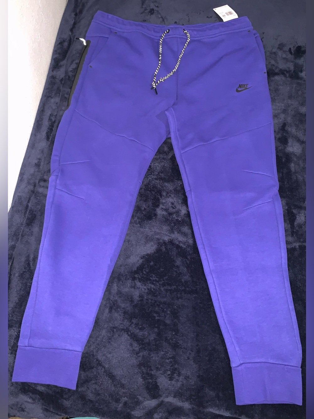 Nike Tech Fleece Men’s Joggers Deep Night/Black HV0959-539 Size: XXL